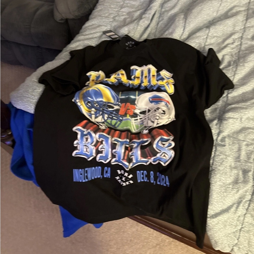 NFL Black Rams vs Bills T-Shirt